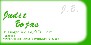 judit bojas business card